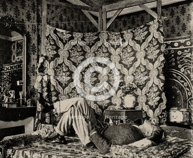 Pierre Bonnard as an Odalisque in Matisse's Studio, 1929.