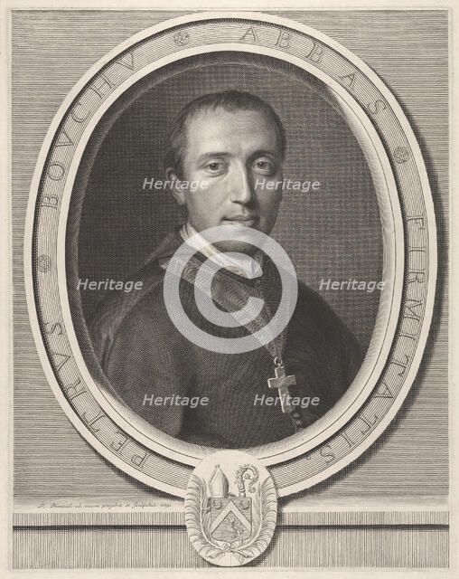 Pierre Bouchu, 1669. Creator: Robert Nanteuil.