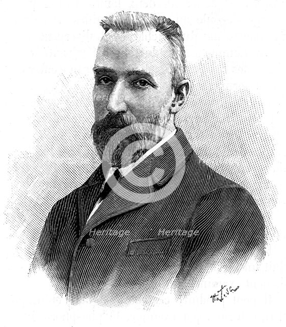 Pierre Curie, French chemist. Creator: Unknown.
