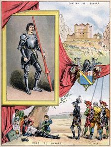 Pierre du Terrail, French soldier, 1898. Artist: Gilbert