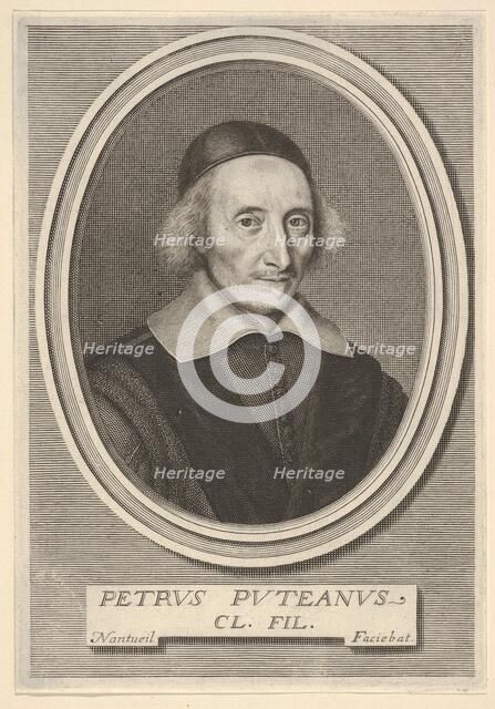 Pierre Dupuy, ca. 1651. Creator: Robert Nanteuil.