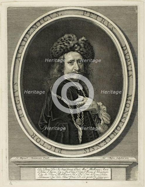 Pierre Dupuis, Painter to the King, 1663. Creator: Antoine Masson.