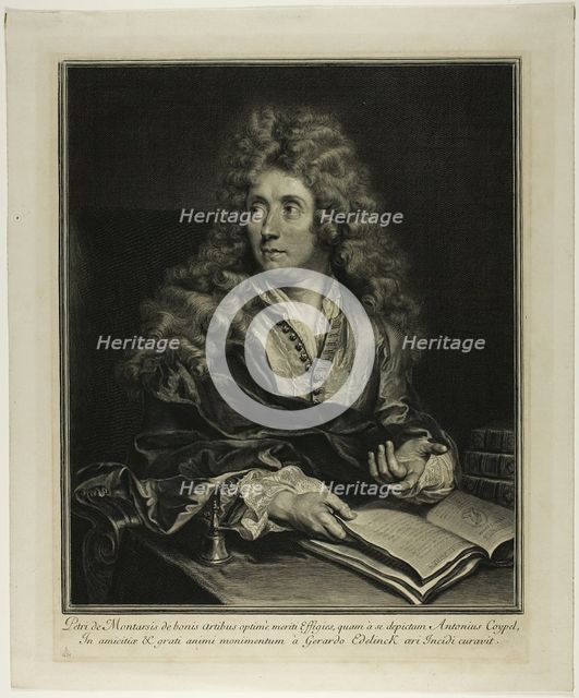 Pierre de Montarsis, 1692. Creator: Gerard Edelinck.
