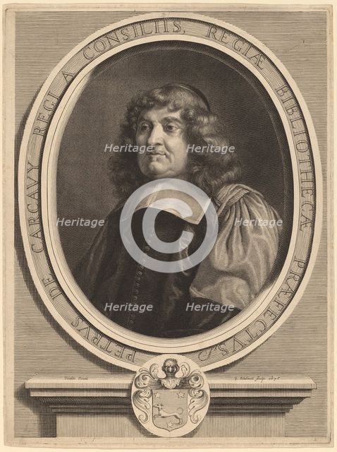 Pierre de Carcavi, 1675. Creator: Gerard Edelinck.