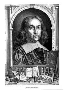Pierre de Fermat, 17th century French mathematician, 1870. Creator: Unknown