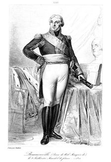 Pierre de Ruel (1752-1821), marquis de Beurnonville, French general, 1839. Creator: Darodes