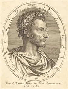 Pierre de Ronsard. Creator: Michel Lasne