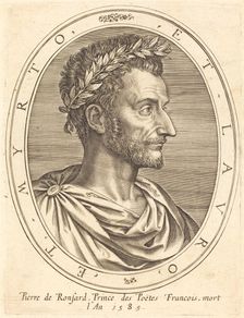 Pierre de Ronsard. Creator: Michel Lasne