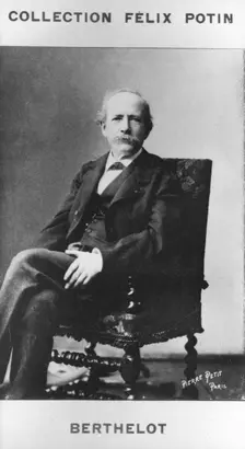 Pierre Eugene Marcellin Berthelot, French organic chemist and politician, c1885. Creator: Pierre Petit