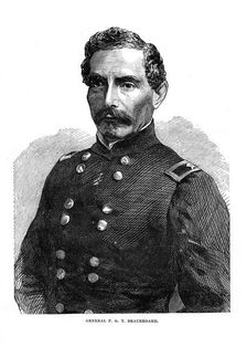 Pierre Gustave Toutant de Beauregard, American soldier, c1860s