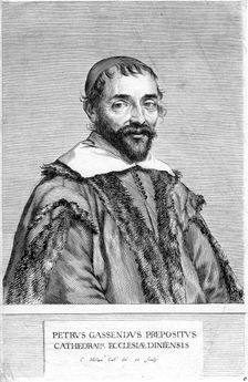 Pierre Gassendi, French philosopher and scientist, 17th century. Creator: Claude Mellan