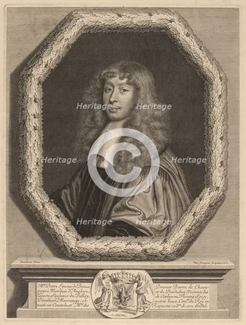 Pierre Ignace de Braux, 1661. Creator: Pierre Louis van Schuppen.