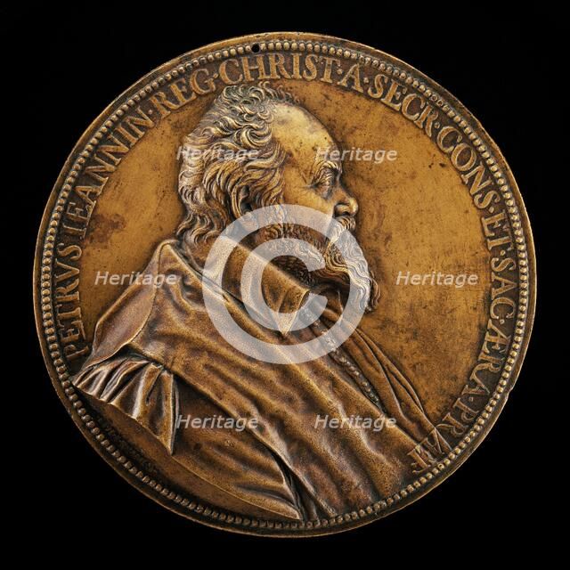 Pierre Jeannin, c. 1540-1622, Lawyer, Superintendent of Finances 1610, 1618. Creator: Abraham Dupre.