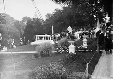 Pierre L'Enfant, Major of France - Dedication of Tomb And Memorial At Arlington, April 28, 1909. Creator: Harris & Ewing