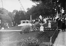 Pierre L'Enfant, Major of France - Dedication of Tomb And Memorial At Arlington, April 28, 1909. Creator: Harris & Ewing