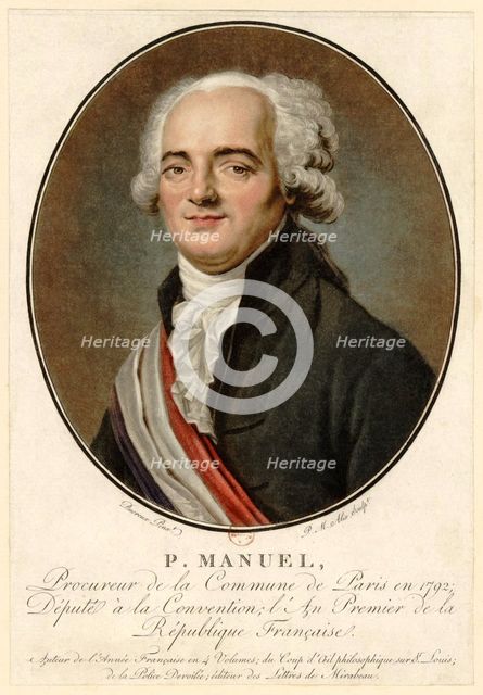 Pierre-Louis Manuel (1751-1793), 1792.