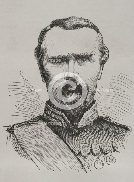 Pierre-Louis Charles de Failly (1810-1892), French general, 1870. Creator: Unknown.