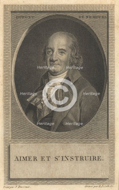 Pierre Samuel Du Pont de Nemours (1739-1817), .