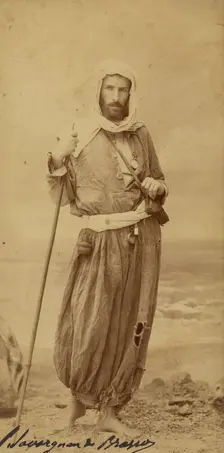 Pierre Savorgnan de Brazza, 1886. Creator: Paul Nadar