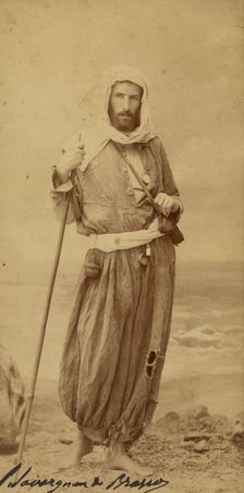 Pierre Savorgnan de Brazza, 1886. Creator: Paul Nadar