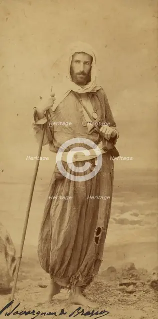 Pierre Savorgnan de Brazza, 1886. Creator: Paul Nadar.
