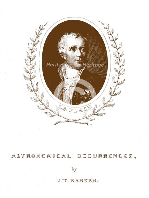 Pierre Simon Marquis de Laplace (1745-1827), .
