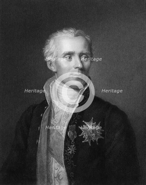 Pierre Simon Laplace, French mathematician and astronomer, 1833. Artist: Unknown
