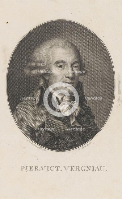 Pierre Victurnien Vergniaud (1753-1793), c. 1800. Creator: Bonneville, François (active 1787-1802).