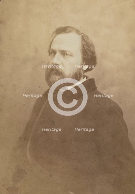 Pierre Zaccone, romancier, 1855-1859. Creator: Nadar.