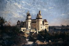 Pierrefonds 1868. Artist: Emmanuel Lansyer