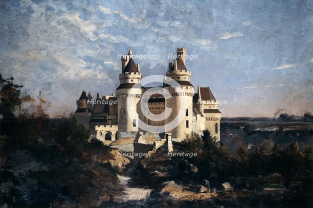 'Pierrefonds', 1868. Artist: Emmanuel Lansyer