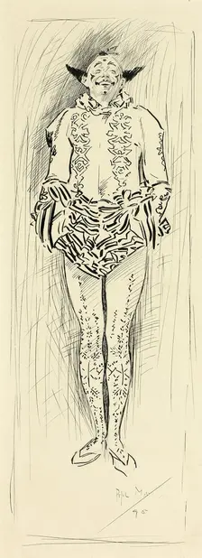 Pierrot, 1895. Creator: Philip William May
