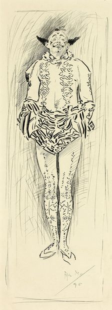 Pierrot, 1895. Creator: Philip William May