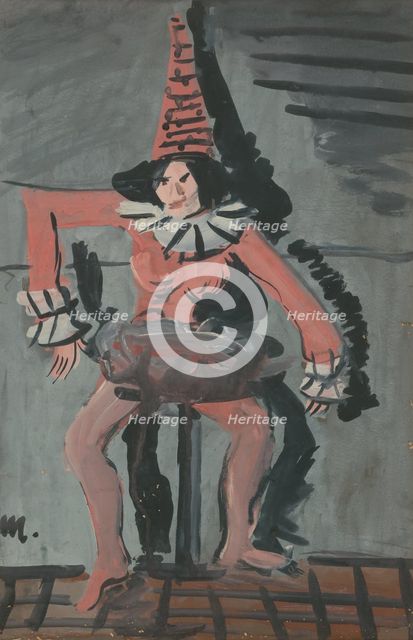 Pierrot, around 1936. Creator: Cyprian Majernik.