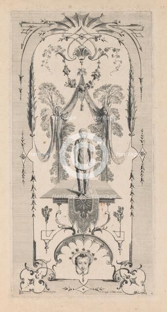 Pierrot, Arabesque. Creator: Louis Crépy (French).