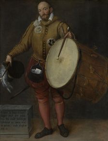 Pierson la Hues, Drummer and Page of the Old Archers Guild, 1581. Creator: Gillis Coignet I