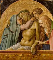 Pietà, 1476. Creator: Carlo Crivelli