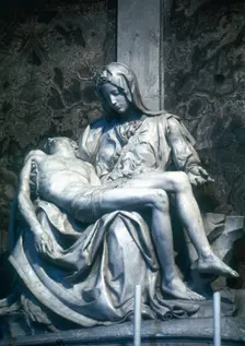 Pieta, 1498-1500. Artist: Michelangelo Buonarroti
