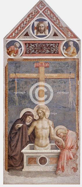 Pietà, 1424. Creator: Masolino da Panicale (1383-ca 1440).