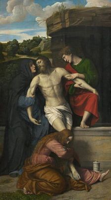 Pietà, 1520s. Creator: Moretto da Brescia