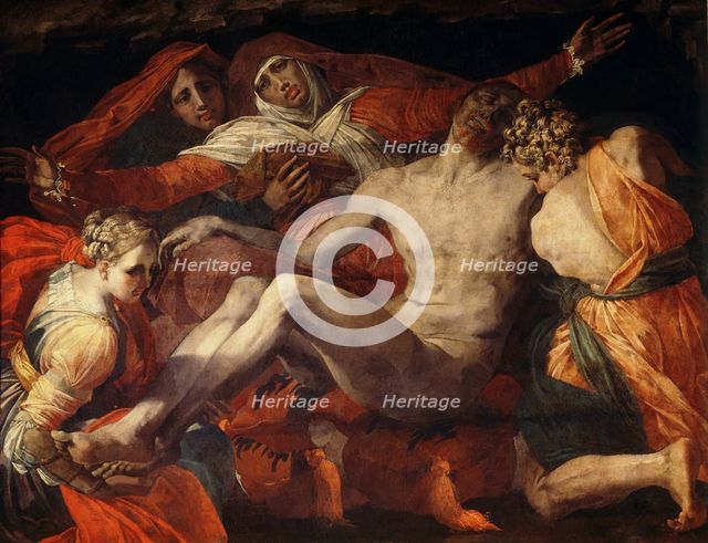 Pieta', 1530, Rosso Fiorentino work.