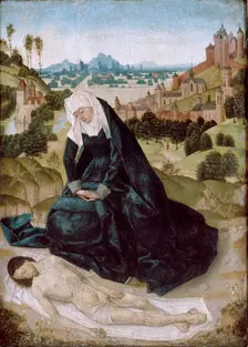 Pieta, 15th century. Artist: Simon Marmion