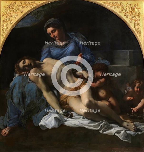 Pietà, 1600. Creator: Carracci, Annibale (1560-1609).