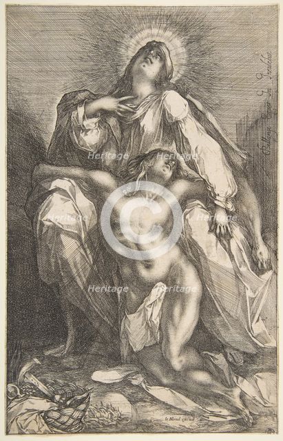 Pietà, 1612-16. Creator: Jacques Bellange.