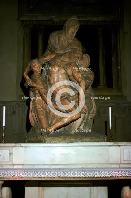 Pieta, 16th century. Artist: Michelangelo Buonarroti