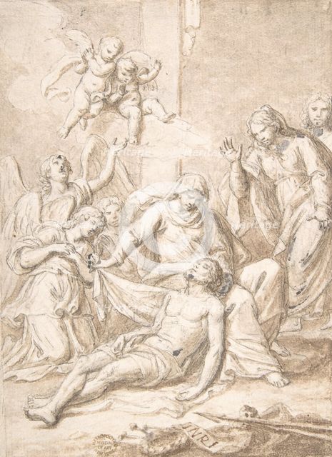 Pietà, 17th century. Creator: Anon.