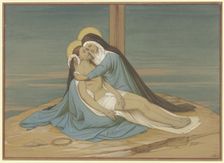 Pietà, 1865. Creator: Eduard von Steinle