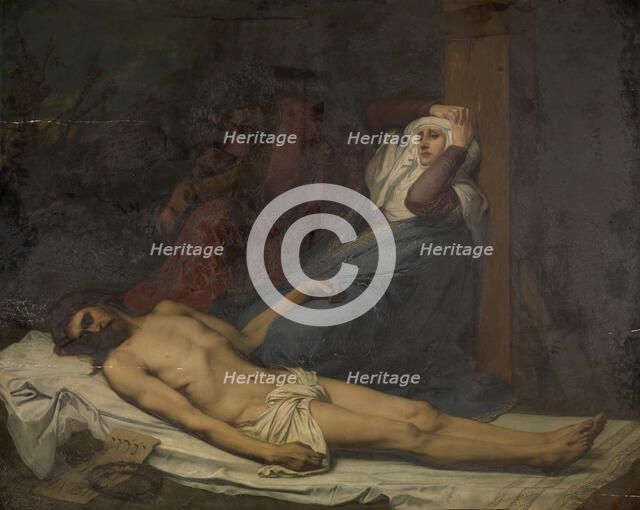 Pietà, 1866. Creator: Charles Verlat.