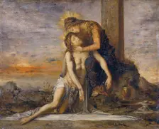 Pietà, 1867. Creator: Gustave Moreau