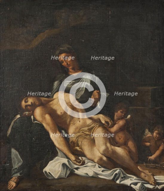 Pieta, 18th century. Creator: After Annibale Carracci  (1560-1609)    .